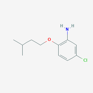 5-Chloro-2-(isopentyloxy)aniline