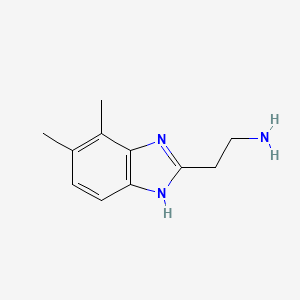 2-(6,7-Dimethyl-1H-benzimidazol-2-YL)ethanamine