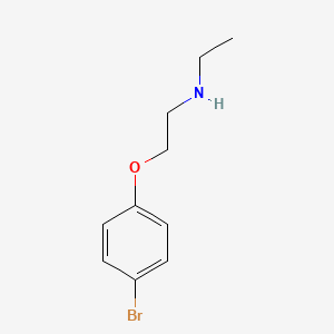 [2-(4-Bromophenoxy)ethyl](ethyl)amine