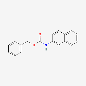 molecular formula C18H15NO2 B3167089 Benzyl N-(naphthalen-2-YL)carbamate CAS No. 916605-91-9
