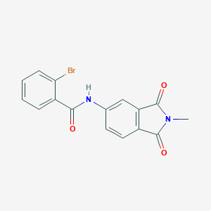 molecular formula C16H11BrN2O3 B316710 Cambridge id 6914266 