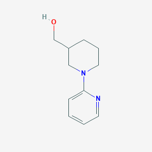 molecular formula C11H16N2O B3167102 (1-(Pyridin-2-yl)piperidin-3-yl)methanol CAS No. 916791-11-2