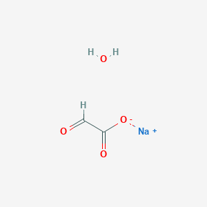 molecular formula C2H3NaO4 B3167220 乙二醛一水合物钠 CAS No. 918149-31-2