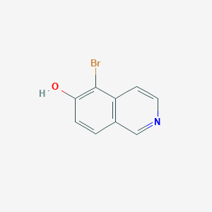 molecular formula C9H6BrNO B3167245 5-Bromoisoquinolin-6-ol CAS No. 918488-42-3