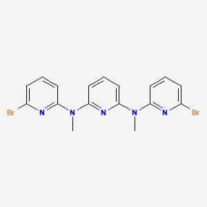 N2,N6-Bis(6-bromopyridin-2-YL)-N2,N6-dimethylpyridine-2,6-diamine