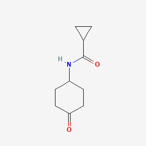 N-(4-oxocyclohexyl)cyclopropanecarboxamide