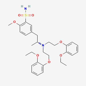 molecular formula C30H40N2O7S B3167275 Unii-6G57A9FA8E CAS No. 918867-88-6