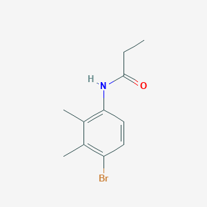 molecular formula C11H14BrNO B316734 N-(4-bromo-2,3-dimethylphenyl)propanamide 