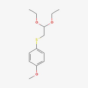 (2,2-Diethoxyethyl)(4-methoxyphenyl)sulfane