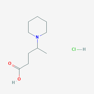 4-(1-Piperidinyl)pentanoic acid hydrochloride