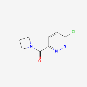 molecular formula C8H8ClN3O B3167441 3-(Azetidin-1-ylcarbonyl)-6-chloropyridazine CAS No. 919784-75-1