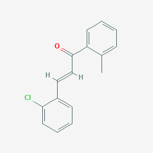 (2E)-3-(2-Chlorophenyl)-1-(2-methylphenyl)prop-2-en-1-one