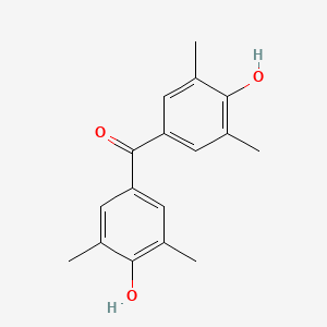 molecular formula C17H18O3 B3167468 双(4-羟基-3,5-二甲基苯基)甲酮 CAS No. 92005-15-7