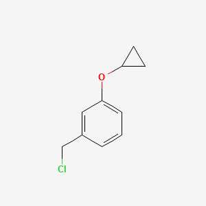 molecular formula C10H11ClO B3167548 1-(Chloromethyl)-3-(cyclopropyloxy)benzene CAS No. 921602-61-1