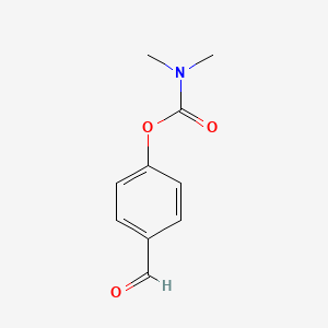 molecular formula C10H11NO3 B3167597 4-甲酰苯基二甲基氨基甲酸酯 CAS No. 92310-70-8