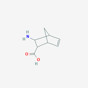 molecular formula C8H11NO2 B3167819 3-Aminobicyclo[2.2.1]hept-5-ene-2-carboxylic acid CAS No. 92511-32-5