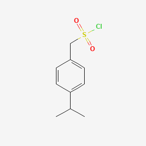 (4-Propan-2-ylphenyl)methanesulfonyl chloride