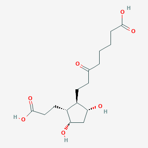 molecular formula C16H26O7 B031682 tetranor-PGFM CAS No. 23109-94-6