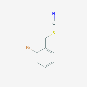 molecular formula C8H6BrNS B3168243 2-Bromobenzyl thiocyanate CAS No. 926311-08-2
