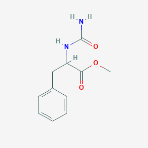molecular formula C11H14N2O3 B3168386 Methyl N-(aminocarbonyl)phenylalaninate CAS No. 928035-69-2