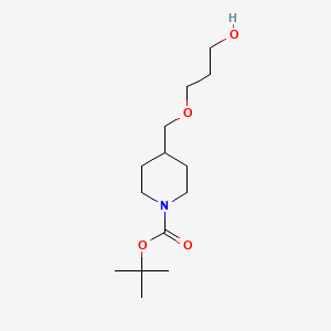 1-Tert-butoxycarbonyl-4-(3-hydroxypropoxymethyl)piperidine