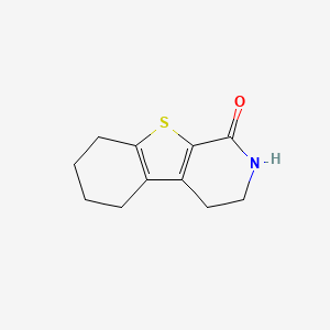 molecular formula C11H13NOS B3168596 3,4,5,6,7,8-Hexahydrobenzo[4,5]thieno[2,3-c]pyridin-1(2H)-one CAS No. 931322-46-2