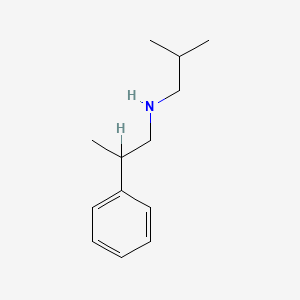 (2-Methylpropyl)(2-phenylpropyl)amine