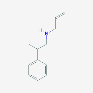 molecular formula C12H17N B3168675 N-(2-phenylpropyl)prop-2-en-1-amine CAS No. 932154-41-1
