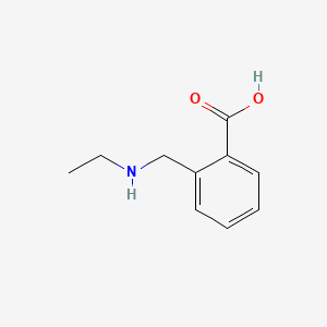 molecular formula C10H13NO2 B3168699 2-[(Ethylamino)methyl]benzoic acid CAS No. 932231-64-6