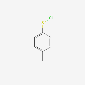 molecular formula C7H7ClS B3168786 p-Toluenesulfenyl chloride CAS No. 933-00-6