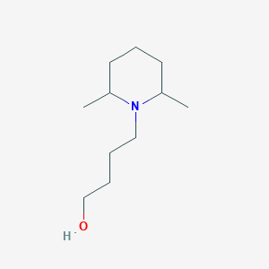 molecular formula C11H23NO B3168881 4-(2,6-Dimethylpiperidin-1-YL)butan-1-OL CAS No. 933682-38-3