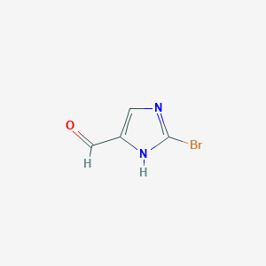 molecular formula C4H3BrN2O B3168892 2-Bromo-1H-imidazole-5-carbaldehyde CAS No. 933690-26-7