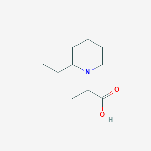2-(2-Ethylpiperidin-1-YL)propanoic acid