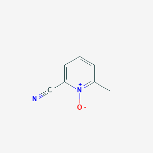 2-Pyridinecarbonitrile, 6-methyl-, 1-oxide