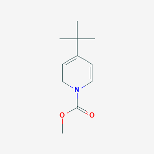 molecular formula C11H17NO2 B3169162 Methyl 4-(tert-butyl)pyridine-1(2H)-carboxylate CAS No. 934984-62-0