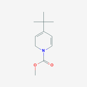 molecular formula C11H17NO2 B3169162 Methyl 4-tert-butylpyridine-1-carboxylate CAS No. 934984-62-0