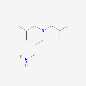 molecular formula C11H26N2 B3169193 N,N-Diisobutylpropane-1,3-diamine CAS No. 93543-55-6