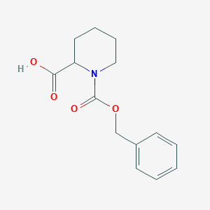 molecular formula C14H17NO4 B031692 1-Cbz-2-哌啶甲酸 CAS No. 28697-07-6