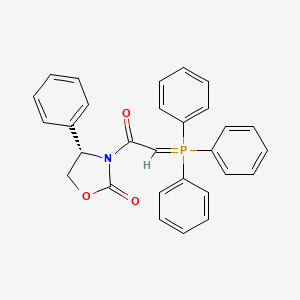(S)-(3-Acetyl-triphenylphosphoranylidene)-4-phenyl-oxazolidin-2-one