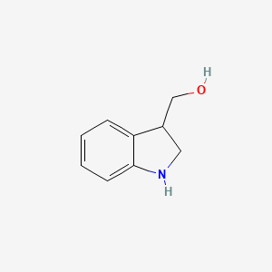 molecular formula C9H11NO B3169317 (Indolin-3-yl)methanol CAS No. 936829-06-0