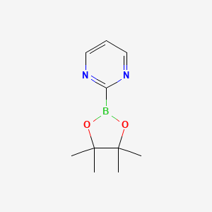 2-(4,4,5,5-Tetramethyl-1,3,2-dioxaborolan-2-yl)pyrimidine