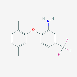 2-(2,5-Dimethylphenoxy)-5-(trifluoromethyl)aniline