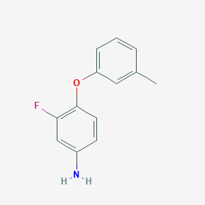 3-Fluoro-4-(3-methylphenoxy)aniline