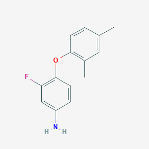 4-(2,4-Dimethylphenoxy)-3-fluoroaniline