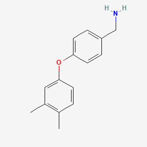 4-(3,4-Dimethylphenoxy)benzylamine