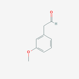 molecular formula C9H10O2 B031697 2-(3-Methoxyphenyl)acetaldehyde CAS No. 65292-99-1