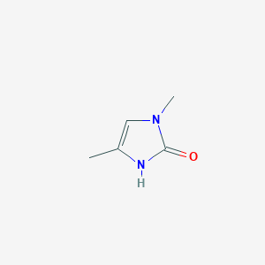 molecular formula C5H8N2O B3169789 1,4-dimethyl-2,3-dihydro-1H-imidazol-2-one CAS No. 93782-02-6