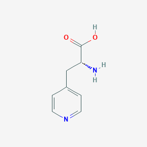 molecular formula C8H10N2O2 B031698 3-(4-吡啶基)-D-丙氨酸 CAS No. 37535-50-5