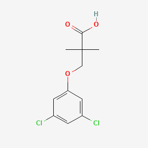 3-(3,5-Dichlorophenoxy)-2,2-dimethylpropanoic acid