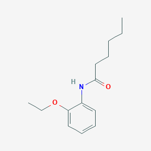 molecular formula C14H21NO2 B316983 N-(2-ethoxyphenyl)hexanamide 
